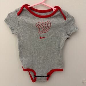 Washington Nationals Nike Bodysuit Size 12 Months